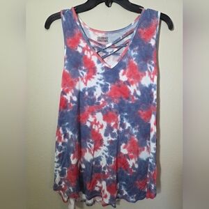 "Celebrate Together" Women's Tie-dye Tank Top